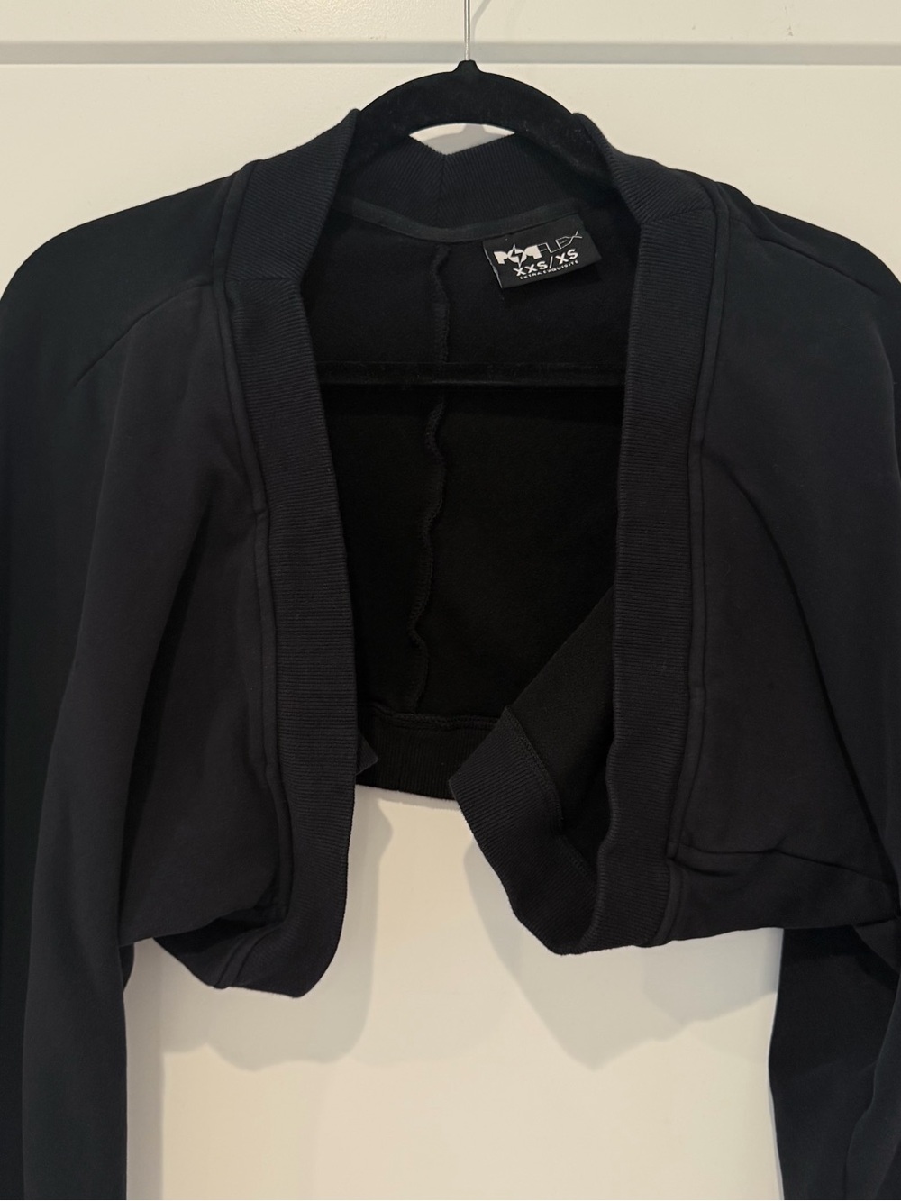NWOT POPFLEX Black Ooey Gooey Bolero - XXS/XS - Picture 6 of 8